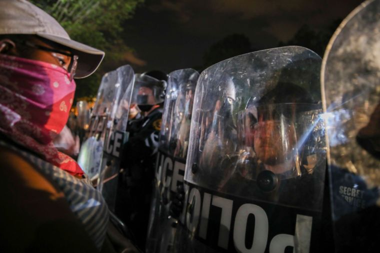 Protesters Demonstrate In D.C. Against Death Of George Floyd By Police Officer In Minneapolis