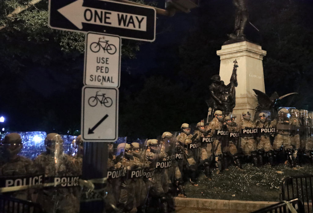 Protesters Demonstrate In D.C. Against Death Of George Floyd By Police Officer In Minneapolis