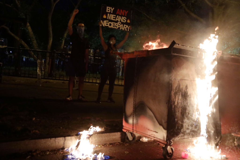Protesters Demonstrate In D.C. Against Death Of George Floyd By Police Officer In Minneapolis