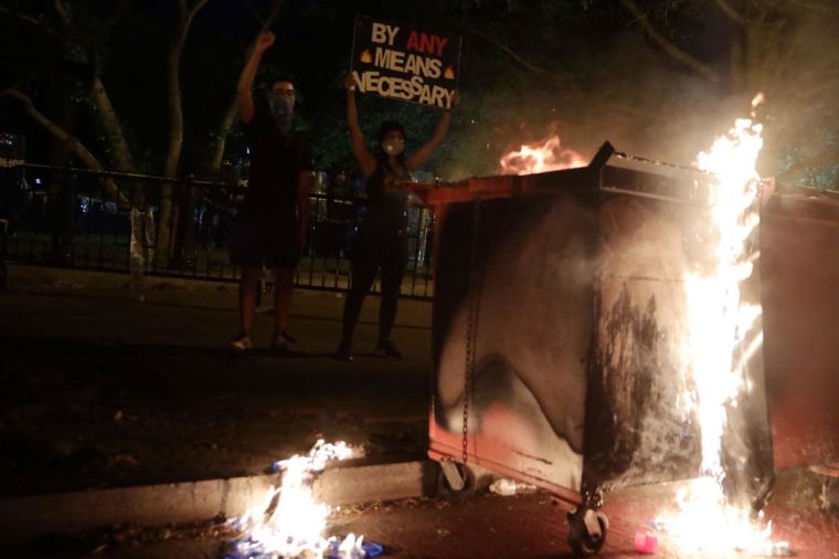 Protesters Demonstrate In D.C. Against Death Of George Floyd By Police Officer In Minneapolis