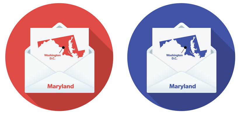 USA Election Mail In Voting: Maryland