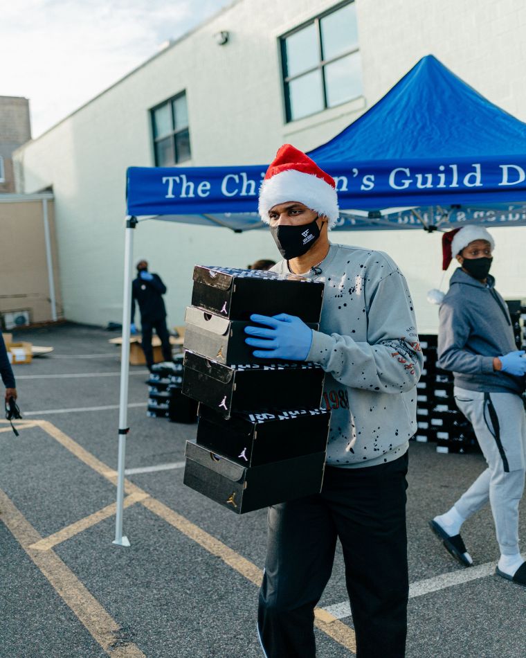 THE RUSSELL WESTBROOK WHY NOT? FOUNDATION D.C. Holiday Event