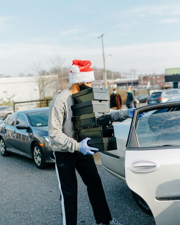 THE RUSSELL WESTBROOK WHY NOT? FOUNDATION D.C. Holiday Event
