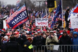 Trump Supporters Hold "Stop The Steal" Rally In DC Amid Ratification Of Presidential Election