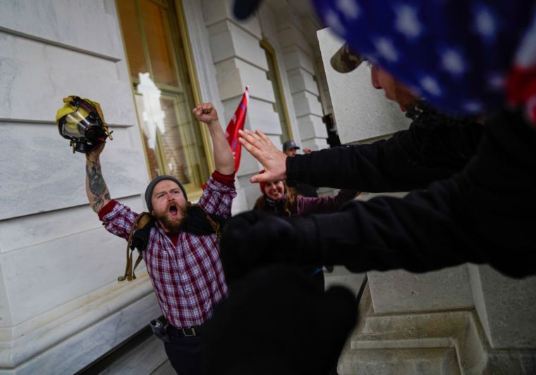 Trump Supporters Hold "Stop The Steal" Rally In DC Amid Ratification Of Presidential Election