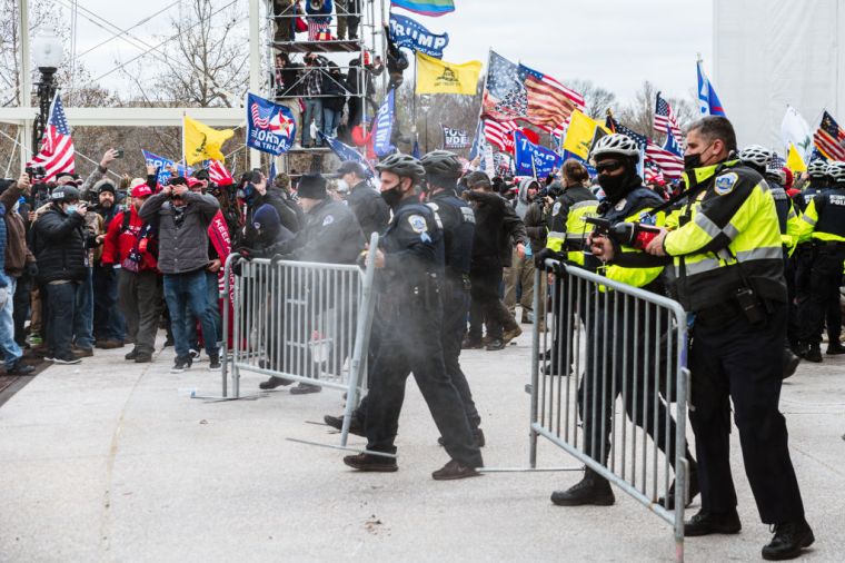 Trump Supporters Hold "Stop The Steal" Rally In DC Amid Ratification Of Presidential Election