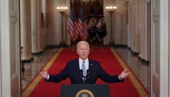 President Biden Delivers Remarks On Ending War In Afghanistan