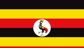 Uganda African Country Flag