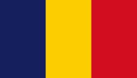 Chad African Country Flag