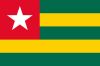 Togo African Country Flag