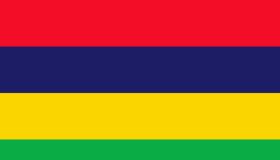 Mauritius African Country Flag