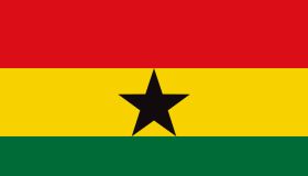 Ghana African Country Flag
