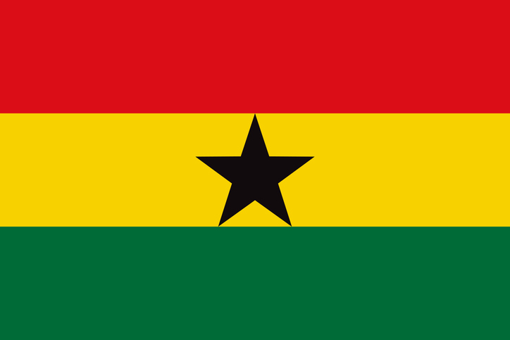 Ghana African Country Flag