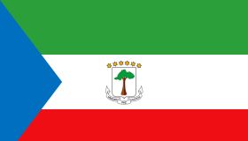 Equatorial Guinea African Country Flag