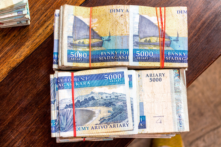 Malagasy Ariary banknotes