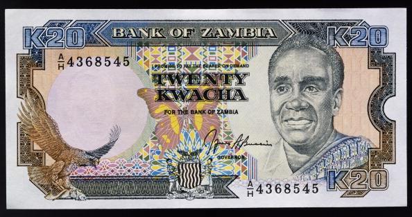 20 kwacha banknote...