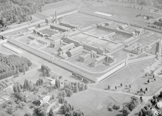 Aerial View of Attica Prison