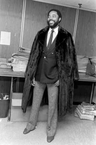 Walt "Clyde" Frazier at His New York City Offices