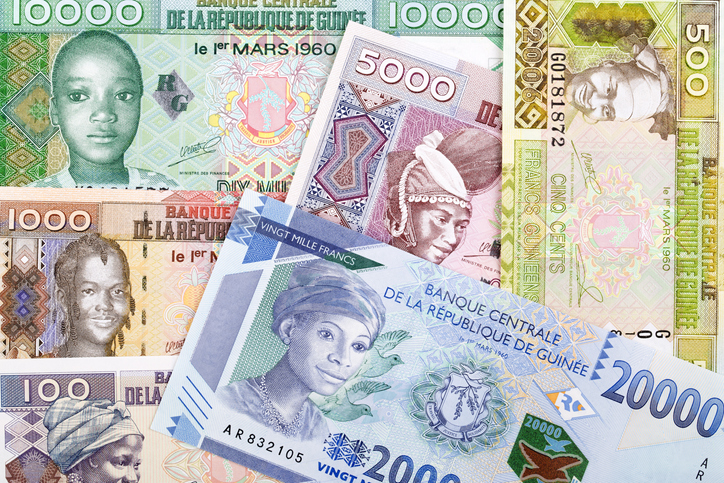 Guinean money a background