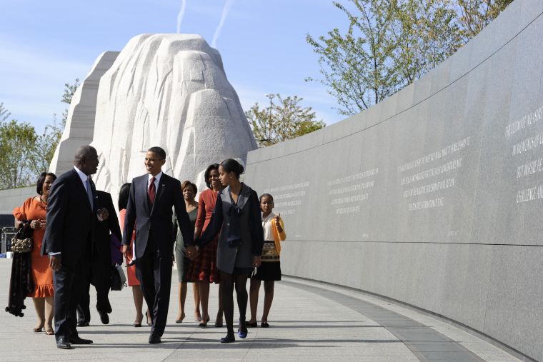 Martin Luther King Memorial Dedication Held On National Mall