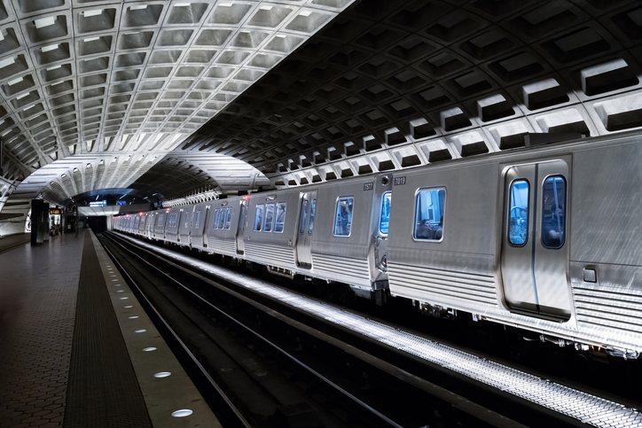 Underground station, Washington DC,