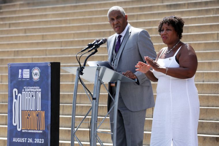 Thousands Gather For The 60th Anniversary Of The March On Washington