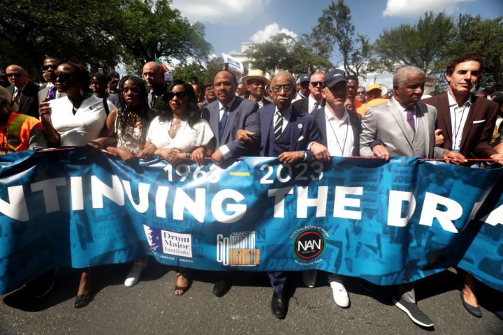 Thousands Gather For The 60th Anniversary Of The March On Washington