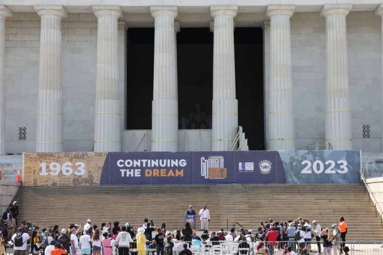 Thousands Gather For The 60th Anniversary Of The March On Washington