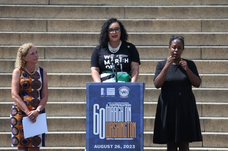 Thousands Gather For The 60th Anniversary Of The March On Washington