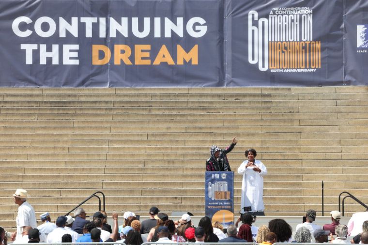 Thousands Gather For The 60th Anniversary Of The March On Washington