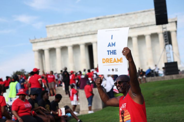 Thousands Gather For The 60th Anniversary Of The March On Washington