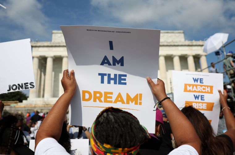 Thousands Gather For The 60th Anniversary Of The March On Washington