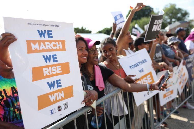 Thousands Gather For The 60th Anniversary Of The March On Washington