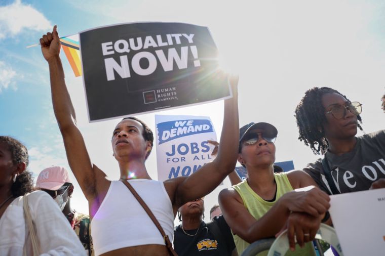 Thousands Gather For The 60th Anniversary Of The March On Washington