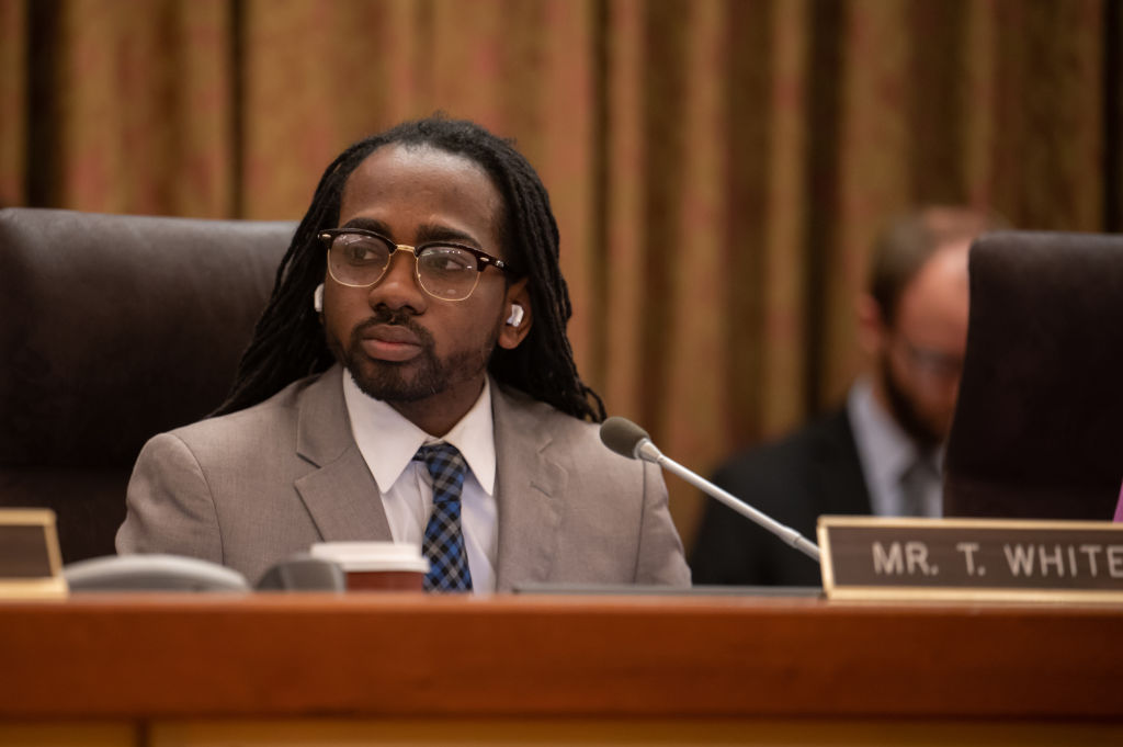 WASHINGTON, DC - FEBRUARY 07: Councilmember Trayon White, Sr. (