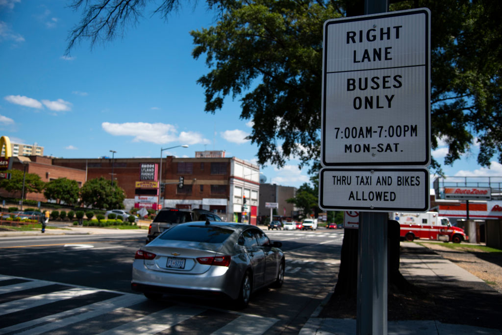 How D.C.'s 'pop-up' bus lane became like any other lane of traffic