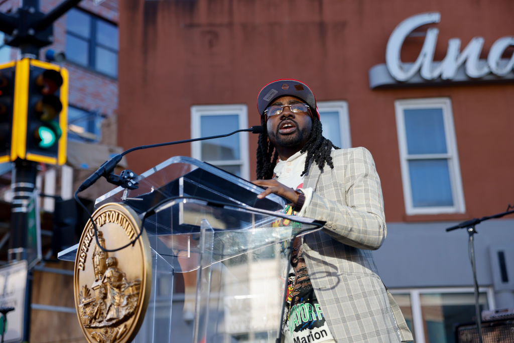 WASHINGTON DC - NOVEMBER 18: Ward 8 council member, Trayon Whit