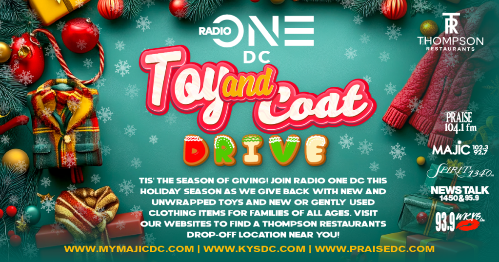 UPDATED Radio One DC Toy and Coat Drive