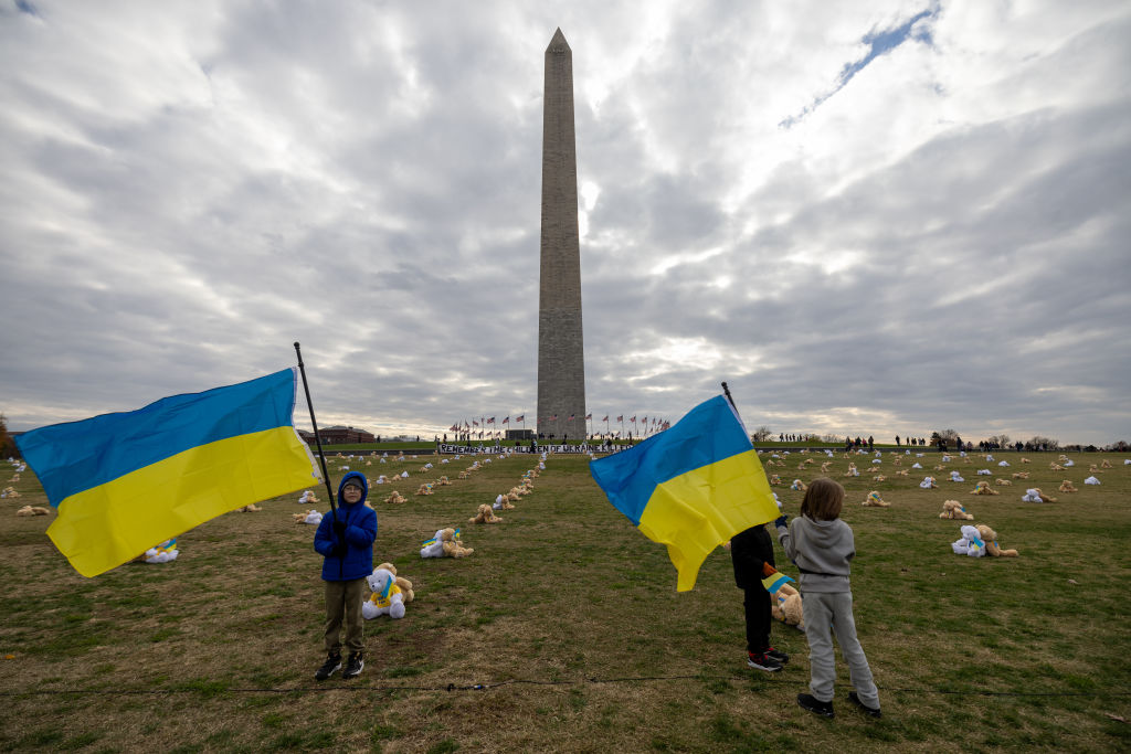 Ukrainian Missing Children Memorial in Washington