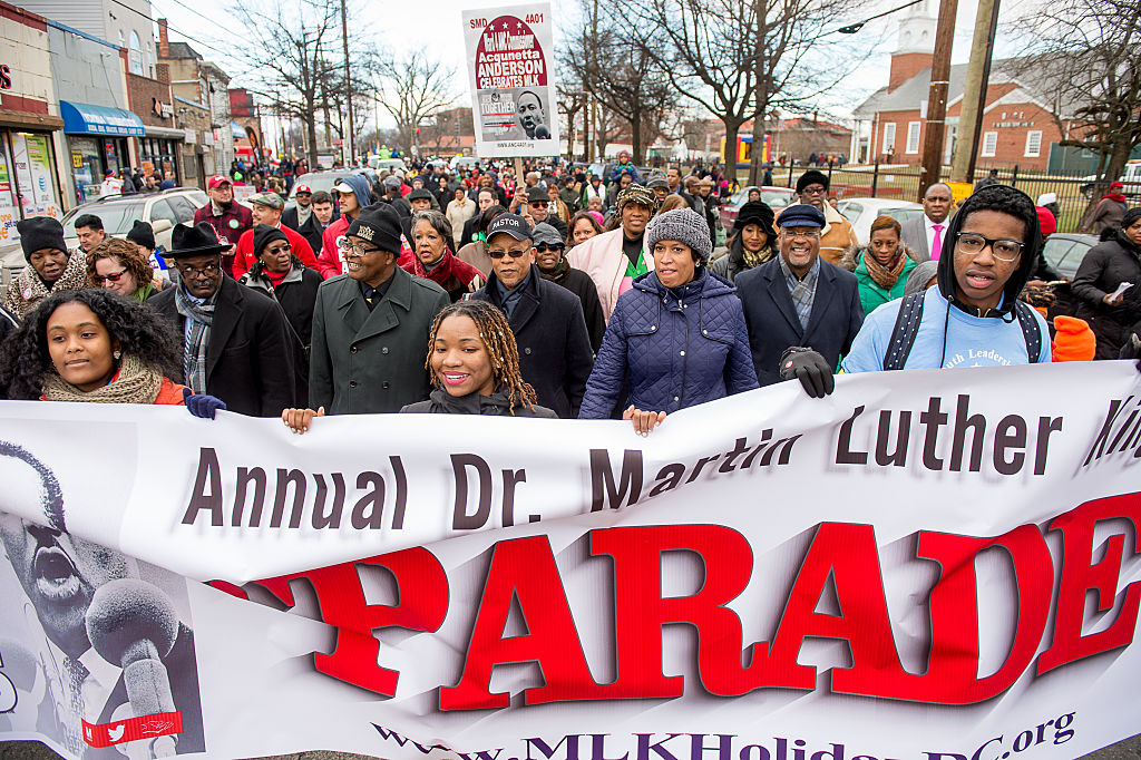 Martin Luther King Peace March in Southeast Washington, D.C.
