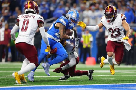 NFC Divisional Playoffs: Washington Commanders v Detroit Lions