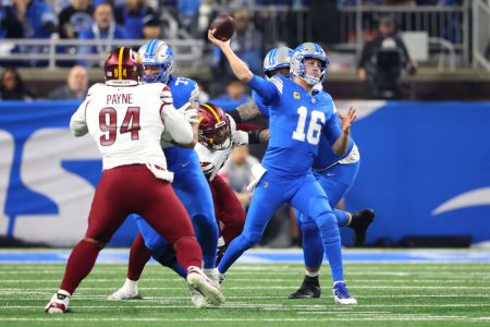 NFC Divisional Playoffs: Washington Commanders v Detroit Lions
