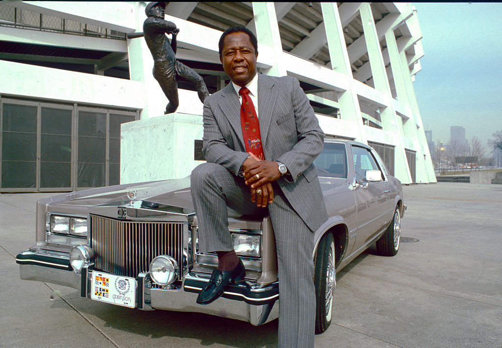 "Hammering" Hank Aaron Signature Cadillac